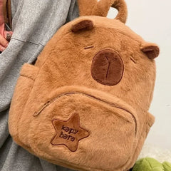 Cute Plush Capybara Bag