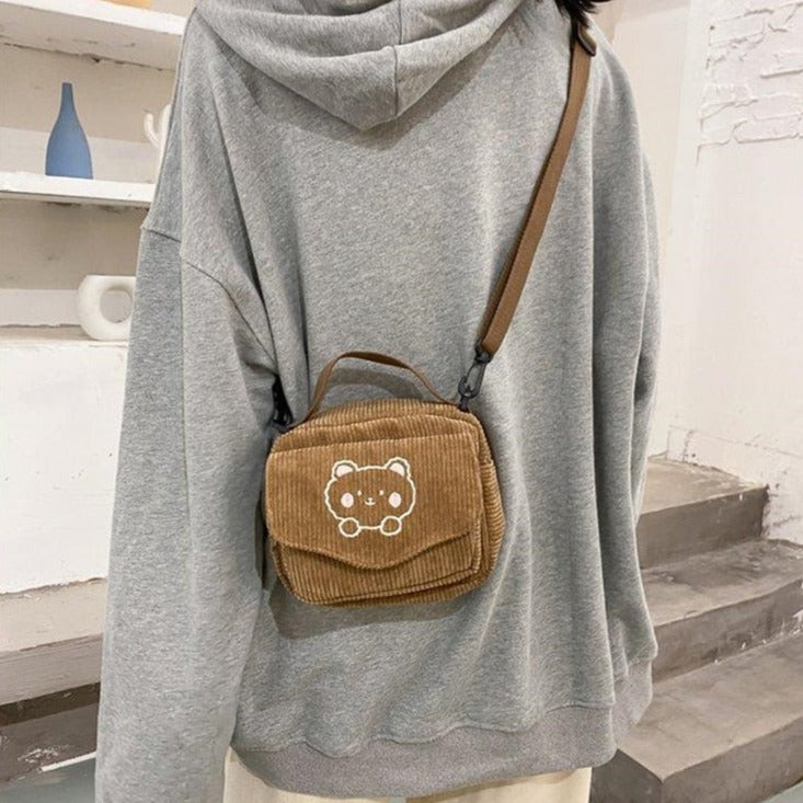 Kawaii Bear Messenger Bag