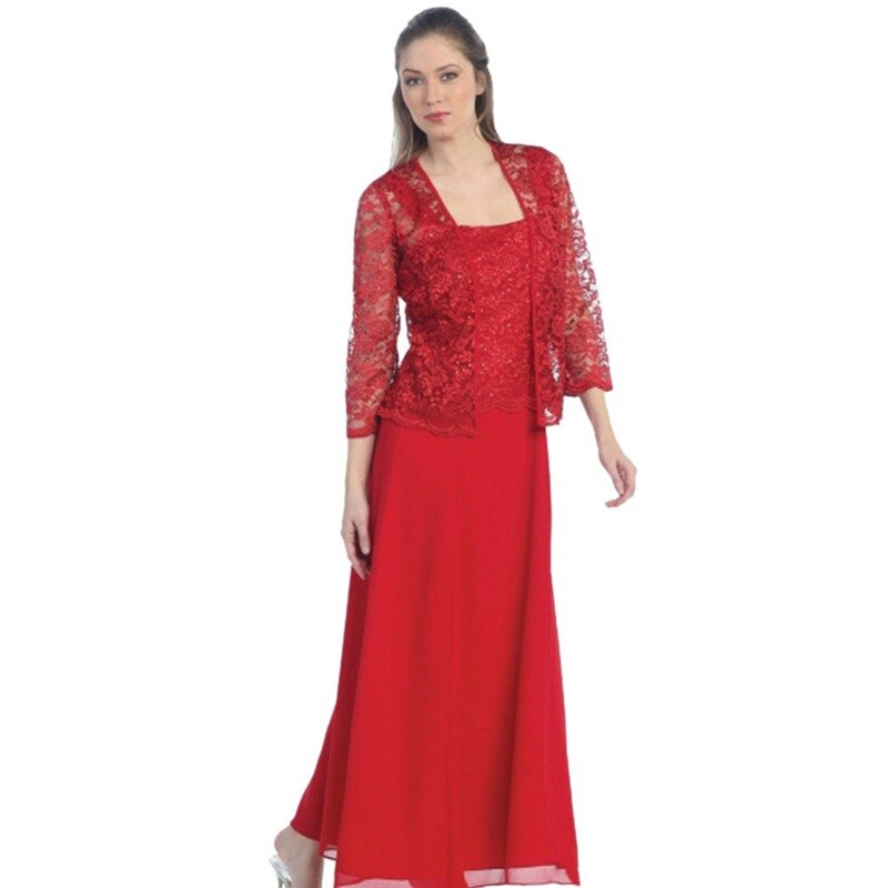 Elegant Evening Lace Chiffon Vestidos De Fiesta Female Clothing Dress