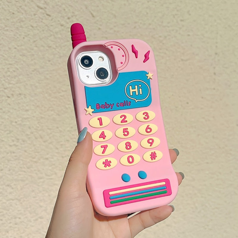 Kawaii Retro Phone Case For iPhone