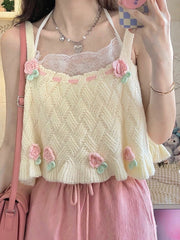 Sweet Flower Kawaii Top