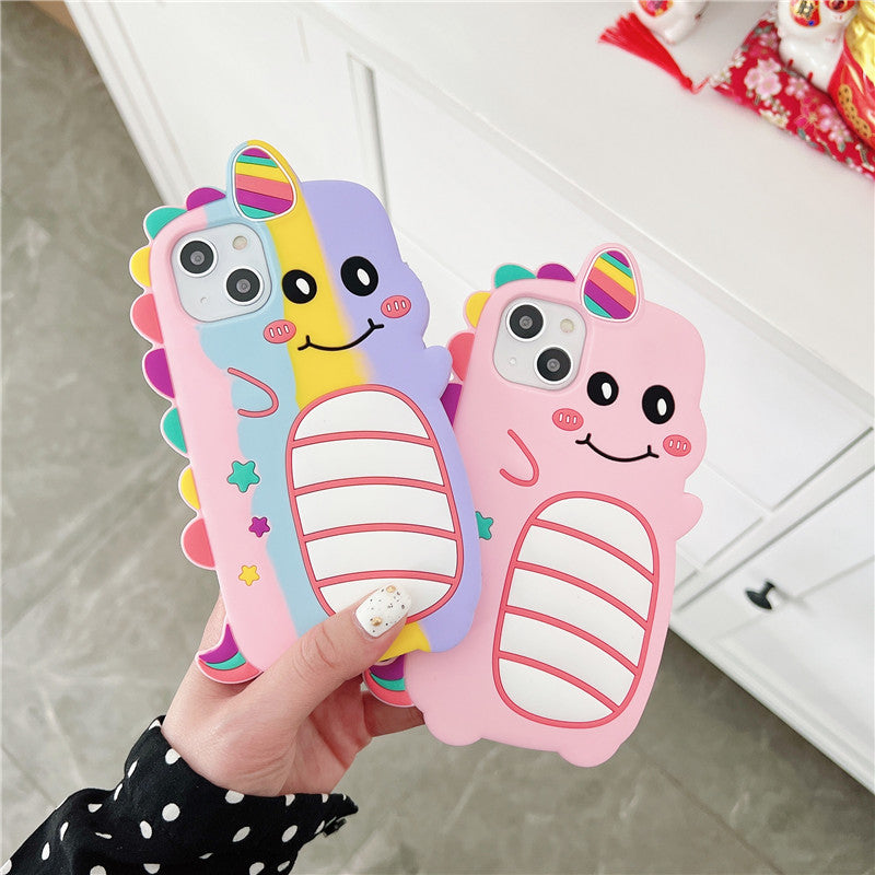 Cartoon Unicorn 3D iPhone Case