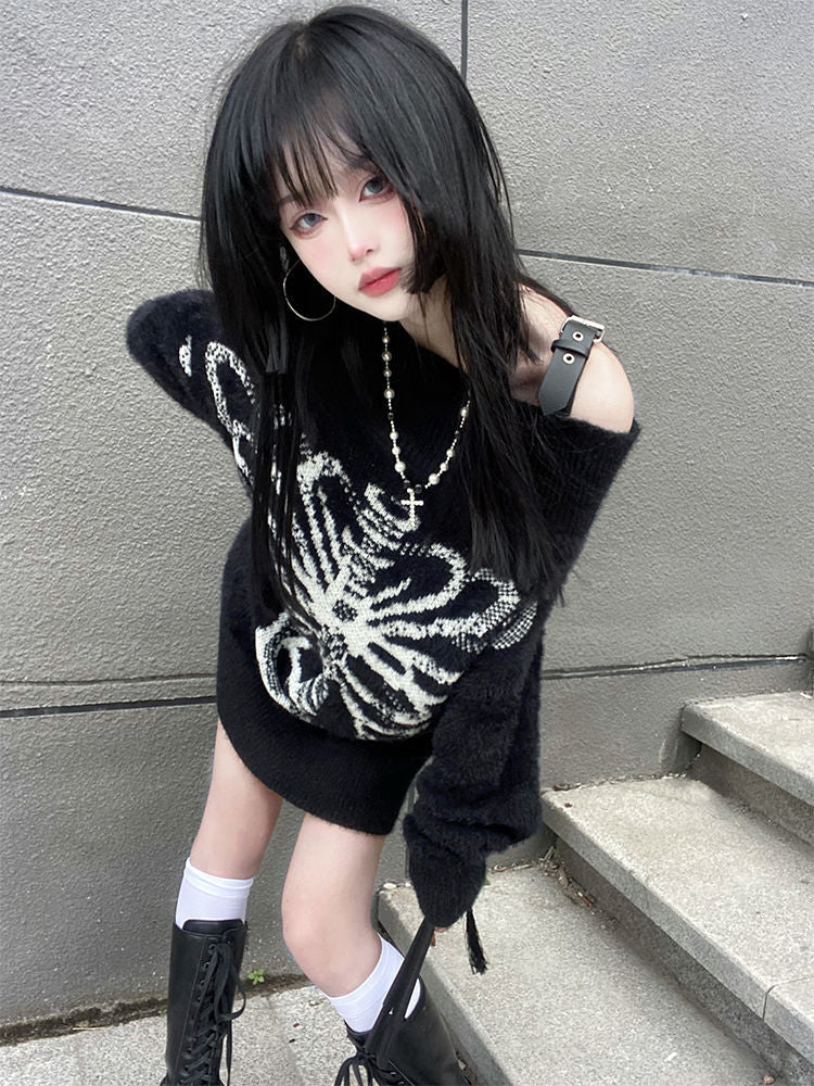Grunge Y2K Aesthetic Sweater
