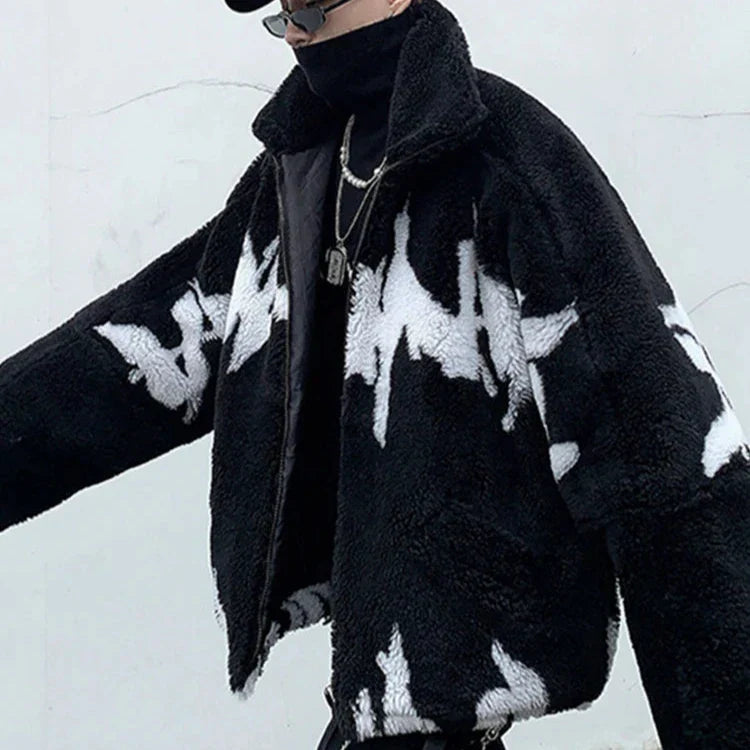 Thick Oversized Fluffy Jacket