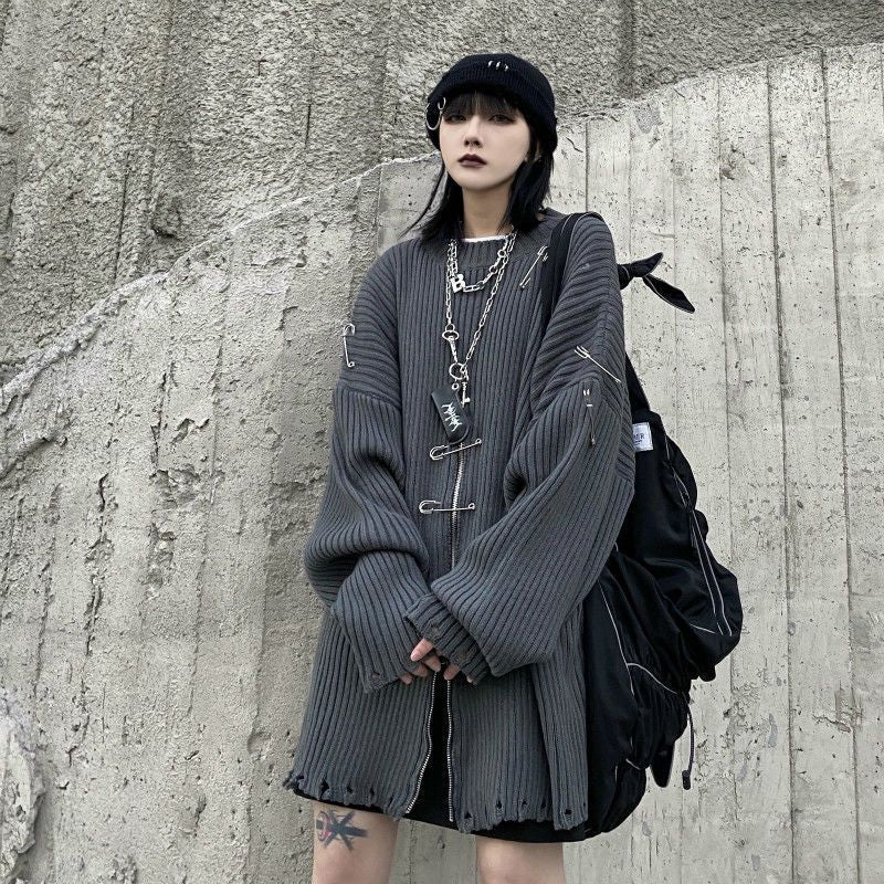 Gothic Punk Fashion Sweater