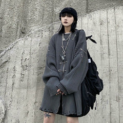 Gothic Punk Fashion Sweater