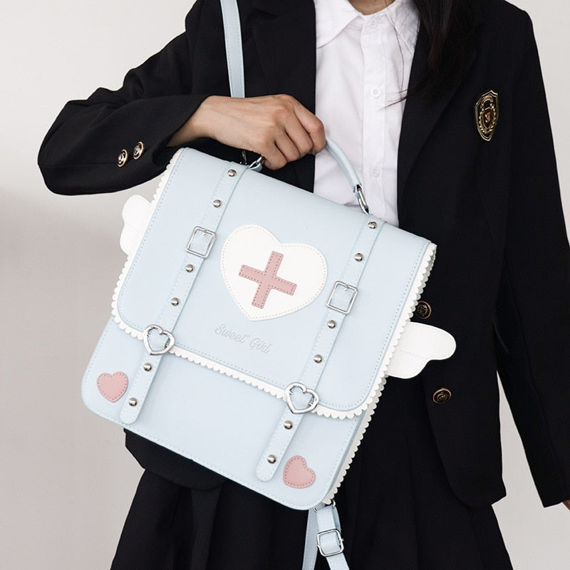 Heart Wings Anime Backpack