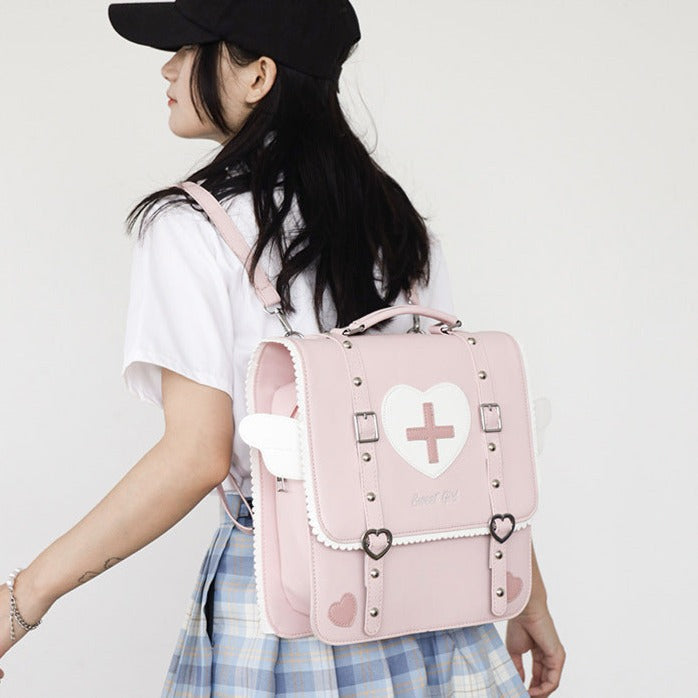 Heart Wings Anime Backpack