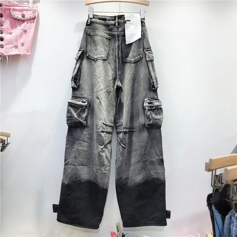 Gradient High Waist Jeans