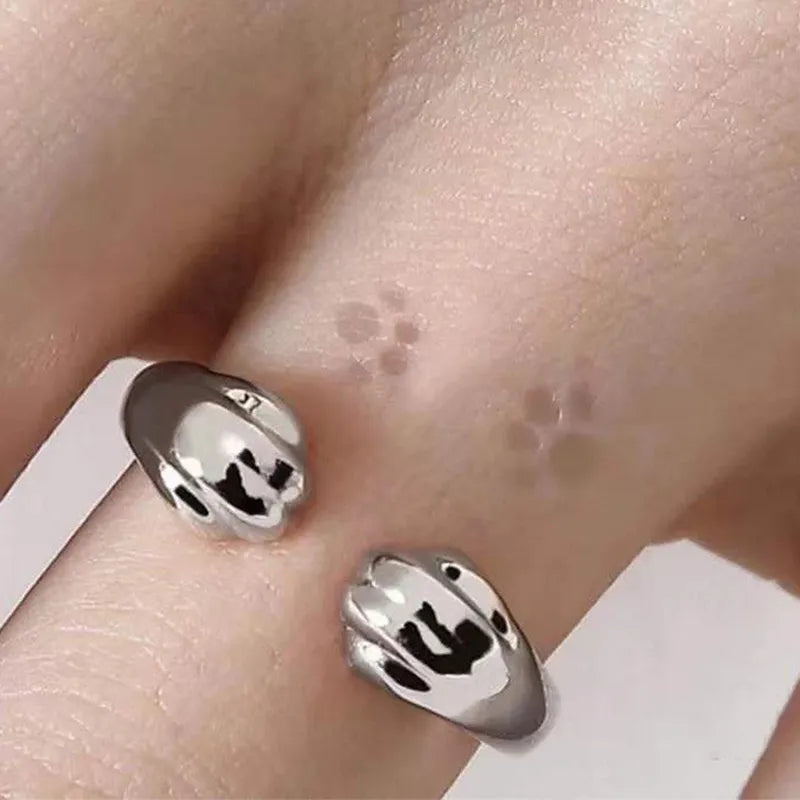 Kawaii Cat Paw Ring