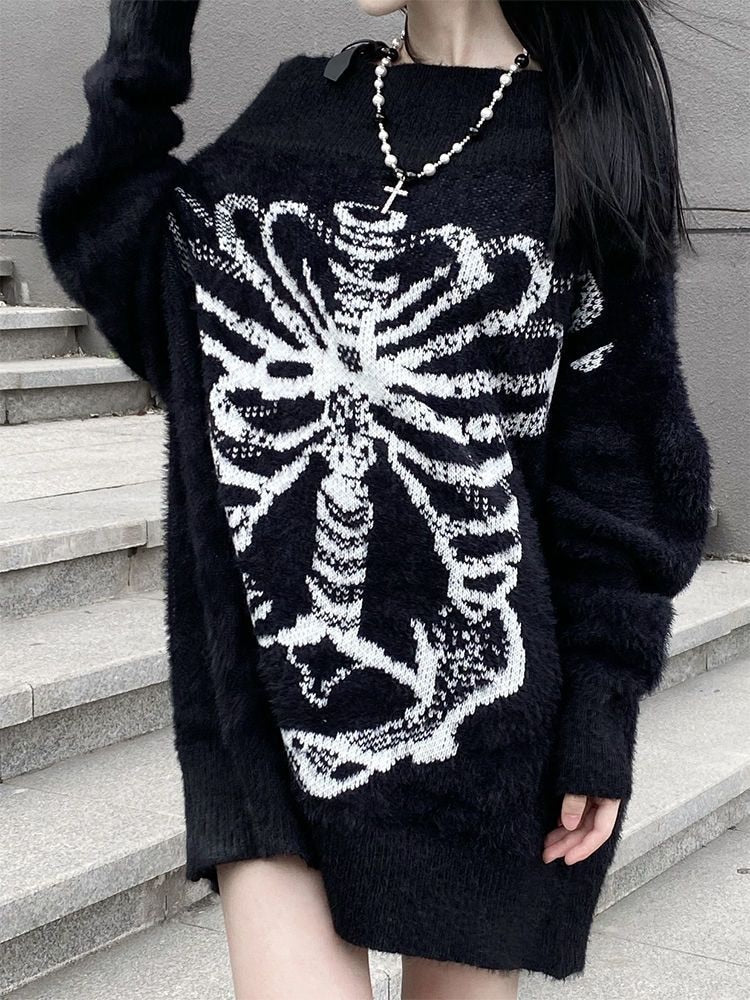 Grunge Y2K Aesthetic Sweater