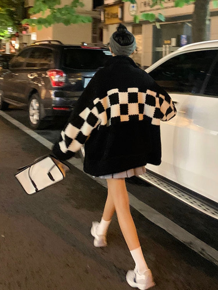 Japanese Plaid Coat