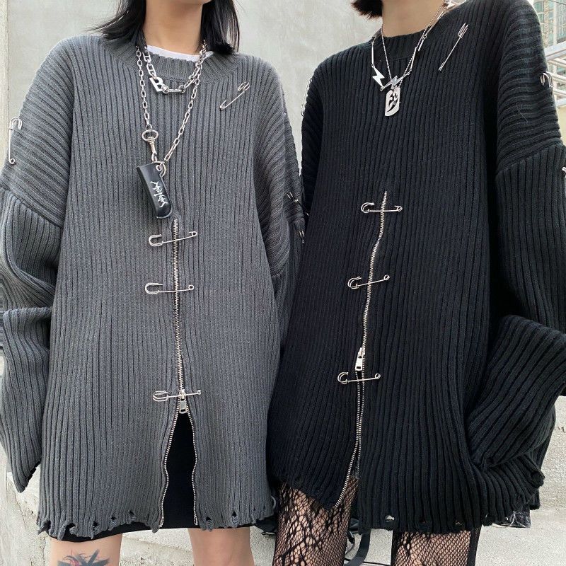 Gothic Punk Fashion Sweater