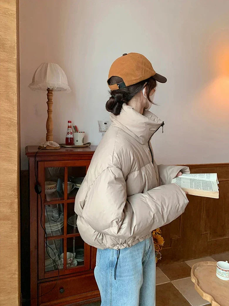 Korean Casual Warm Puffer Jacket