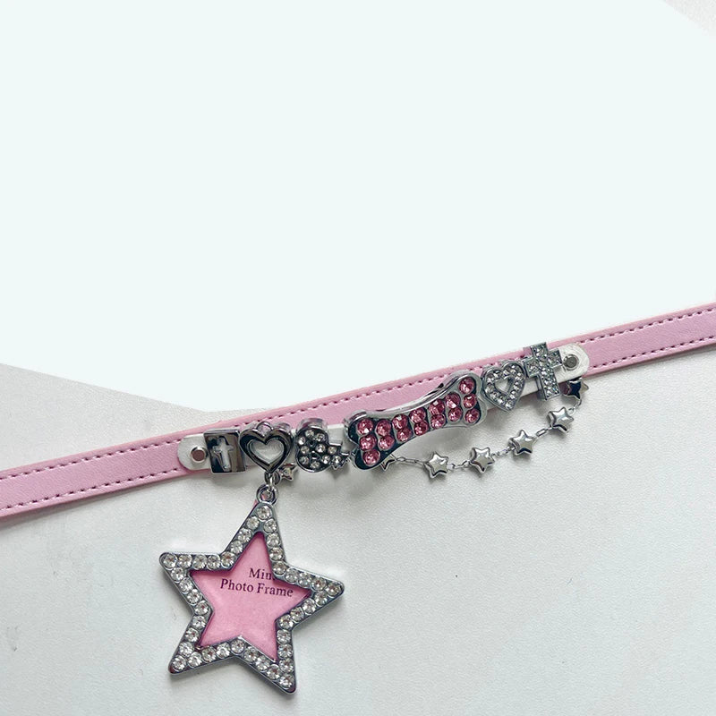 Y2K Cute Shiny Choker