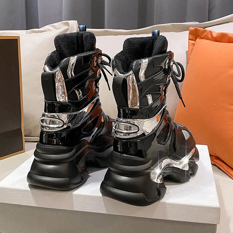 High Platform Winter Shoes