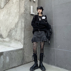Gothic Punk Fashion Sweater