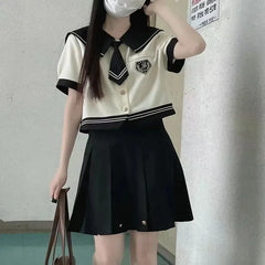 Japanese School Girl Uniform - Top & Skirt