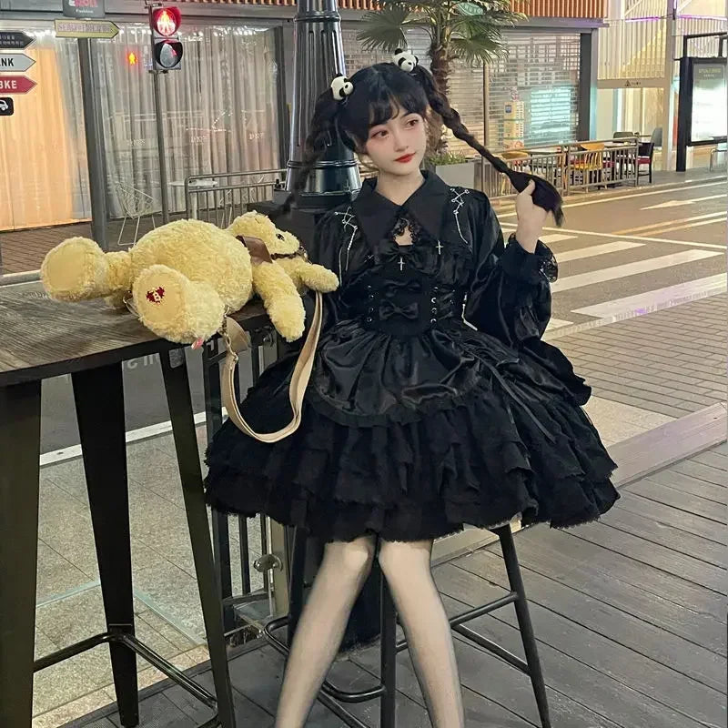 Japanese Victorian Gothic Lolita Dress