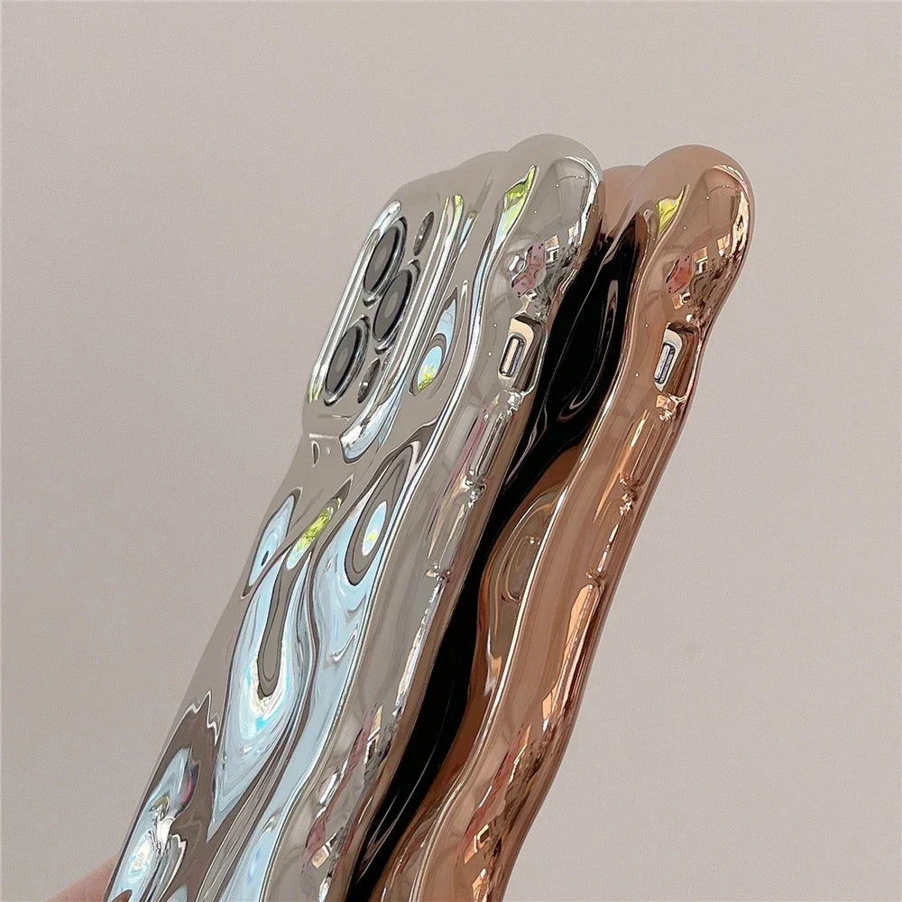 Y2K Metallic iPhone Case