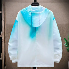 Casual Gradient Sunscreen Jacket
