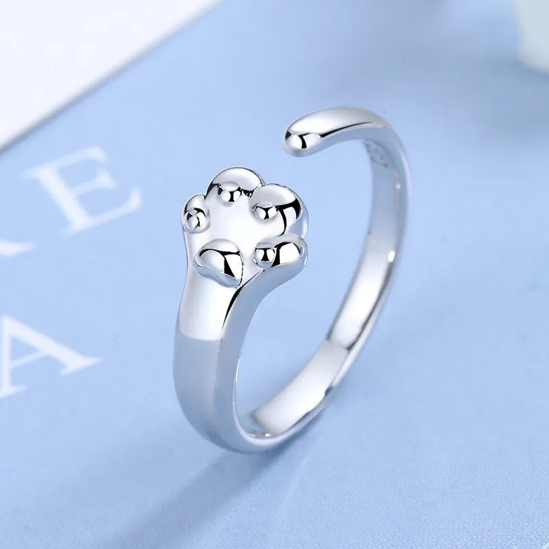 Cat Paw Open Ring