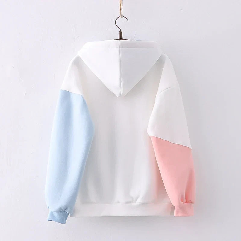 Strawberry Milk Fleece Hoodie