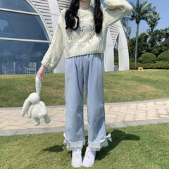 Kawaii Japanese High Waist Pants