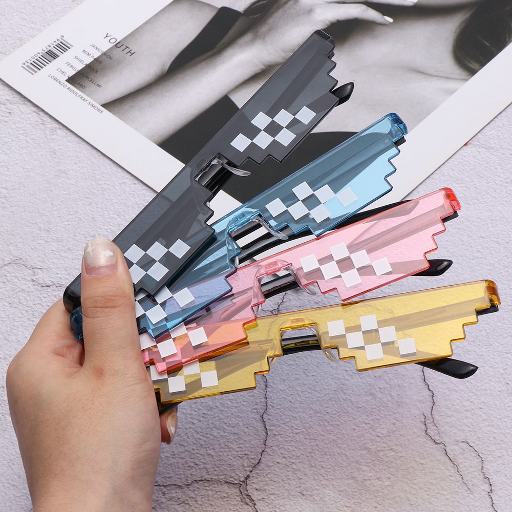 Trendy Pixelated Glasses