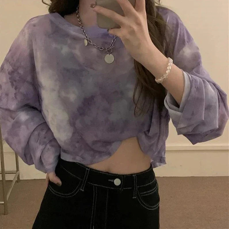 Japanese Tie Dye Sunproof Top