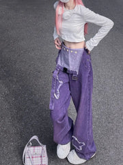 Vintage Denim Y2k Overalls
