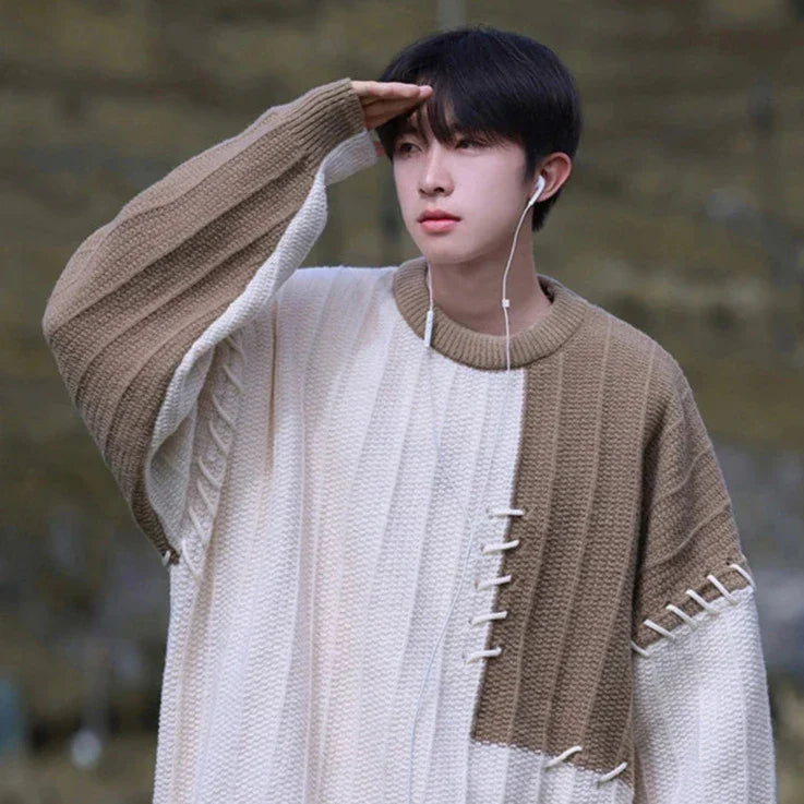 Korean Casual Oversized Sweater