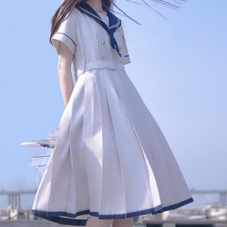 Japanese Sailor Collar Dress