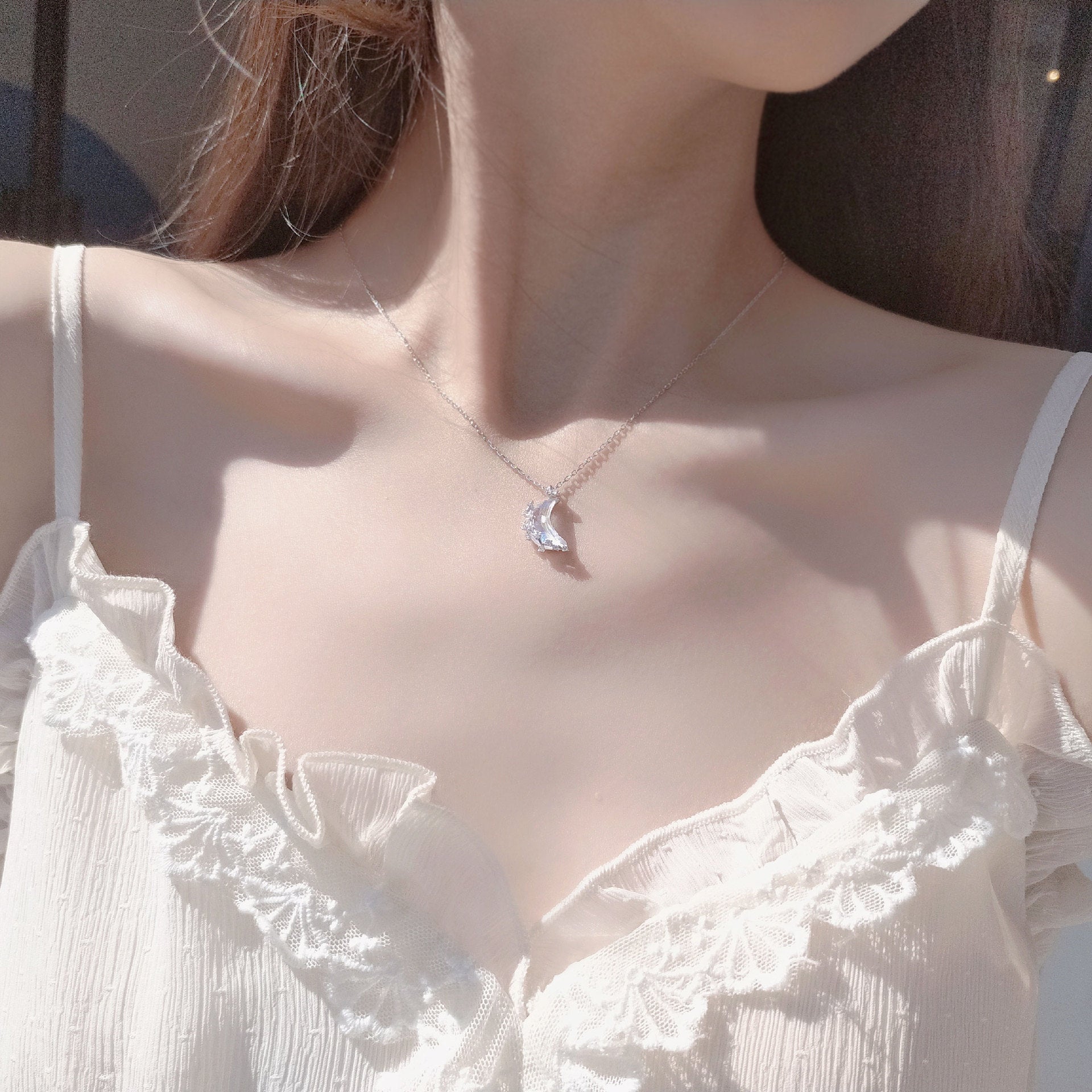 Mystic Moon Pendant Necklace