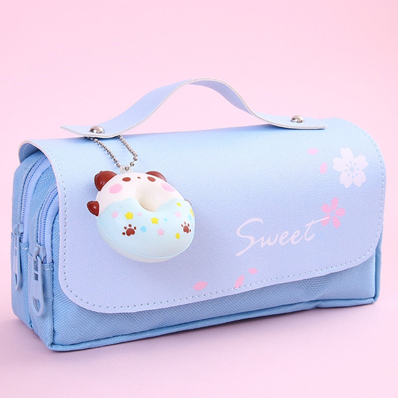 Kawaii Soft Animals Pencil Case