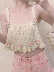 Sweet Flower Kawaii Top