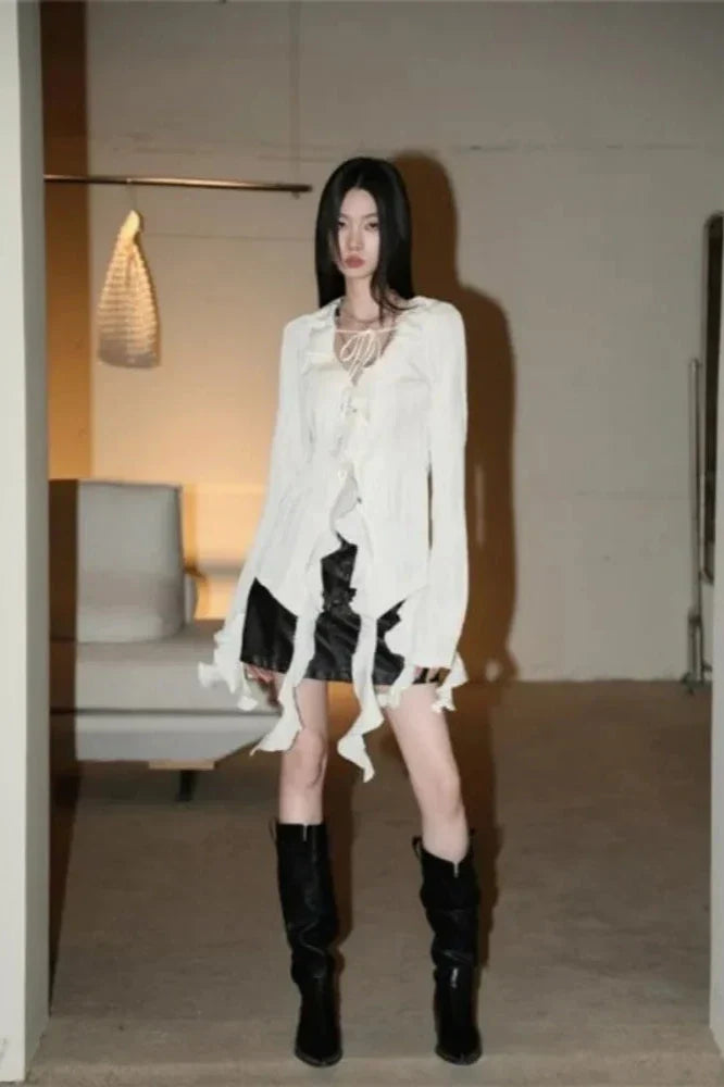 Y2K Fairy Slim Blouse
