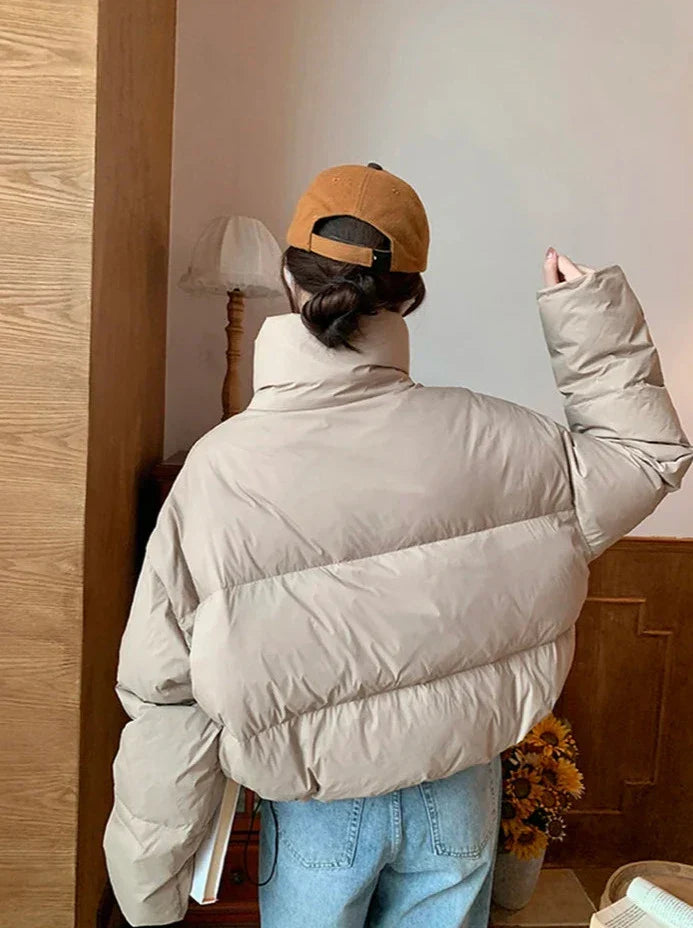 Korean Casual Warm Puffer Jacket