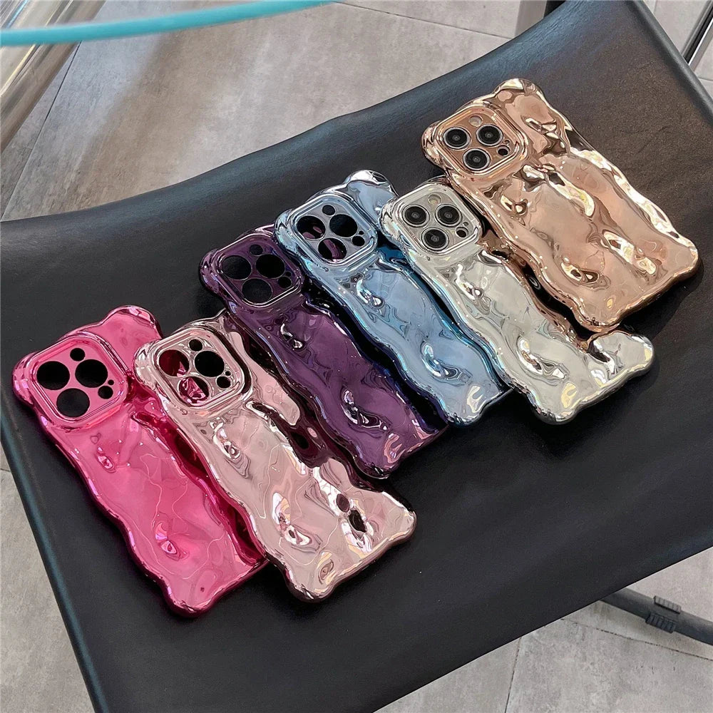 Y2K Metallic iPhone Case