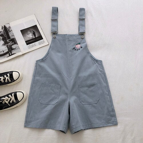 Summer Streetwear Overalls