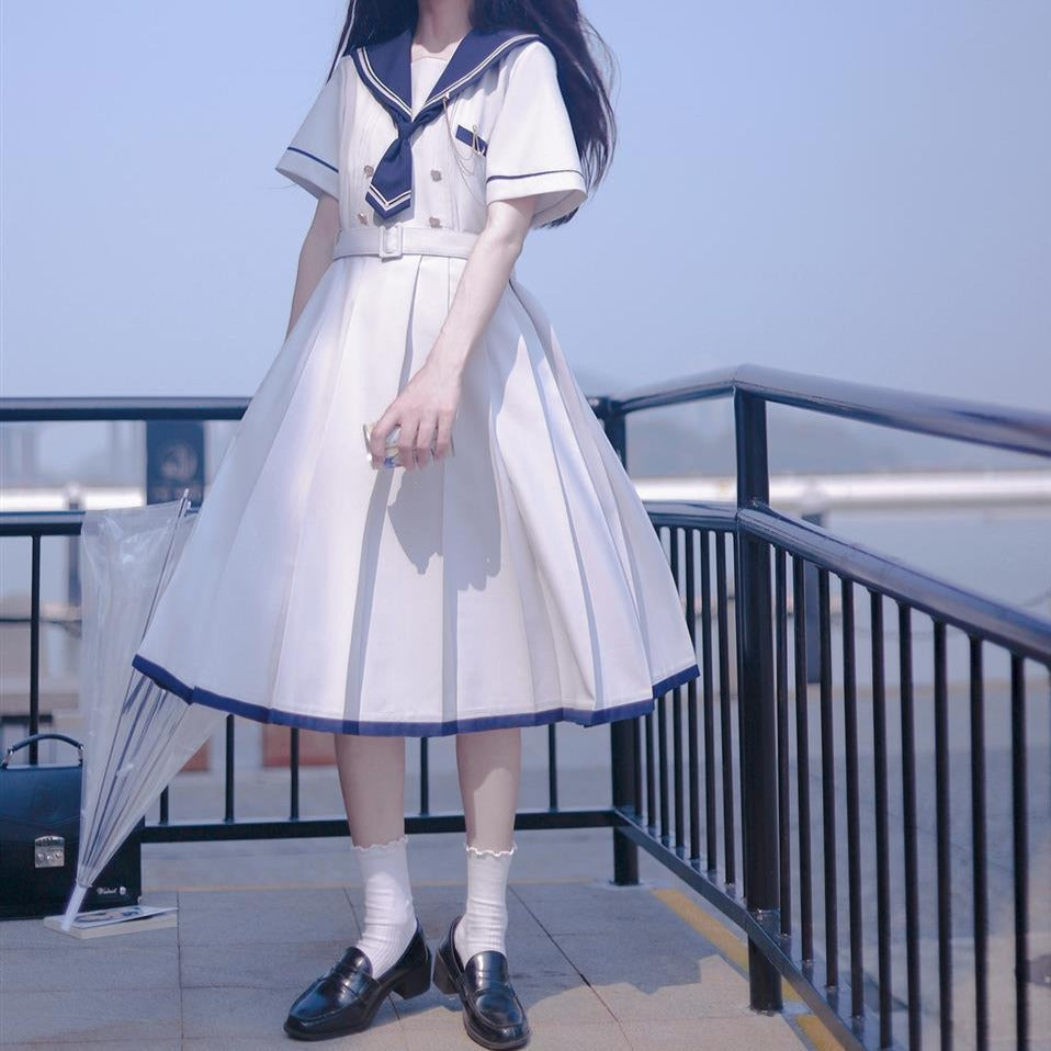 Japanese Sailor Collar Dress