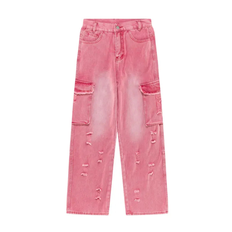 High Waist Wide Jeans
