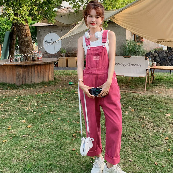 Japanese Summer Denim Overalls