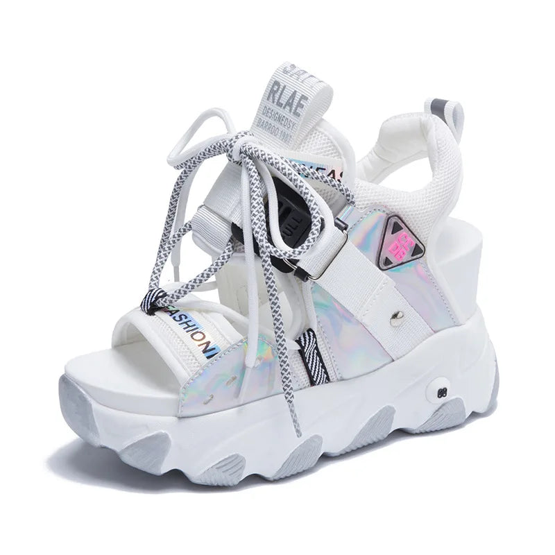 Chunky High Platform Sandals