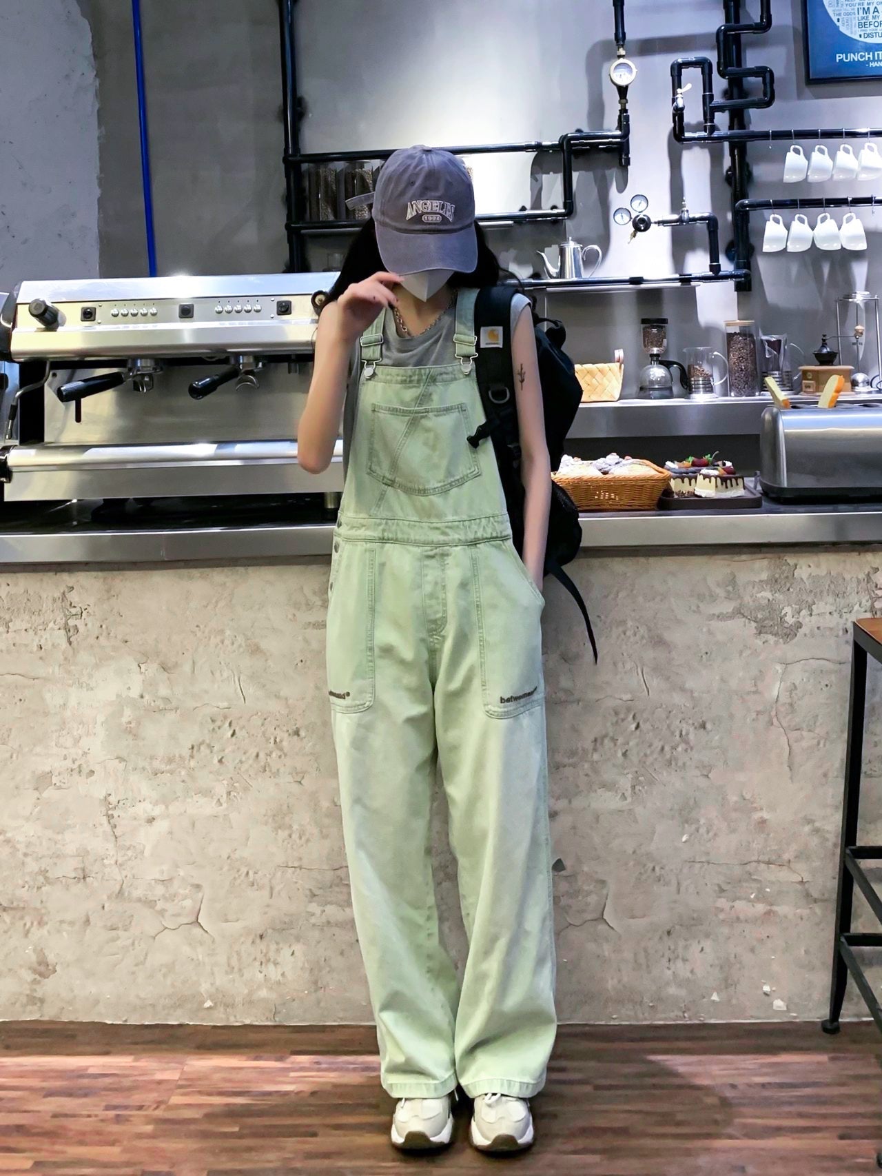 Denim Y2K Overalls