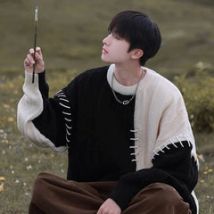 Korean Casual Oversized Sweater