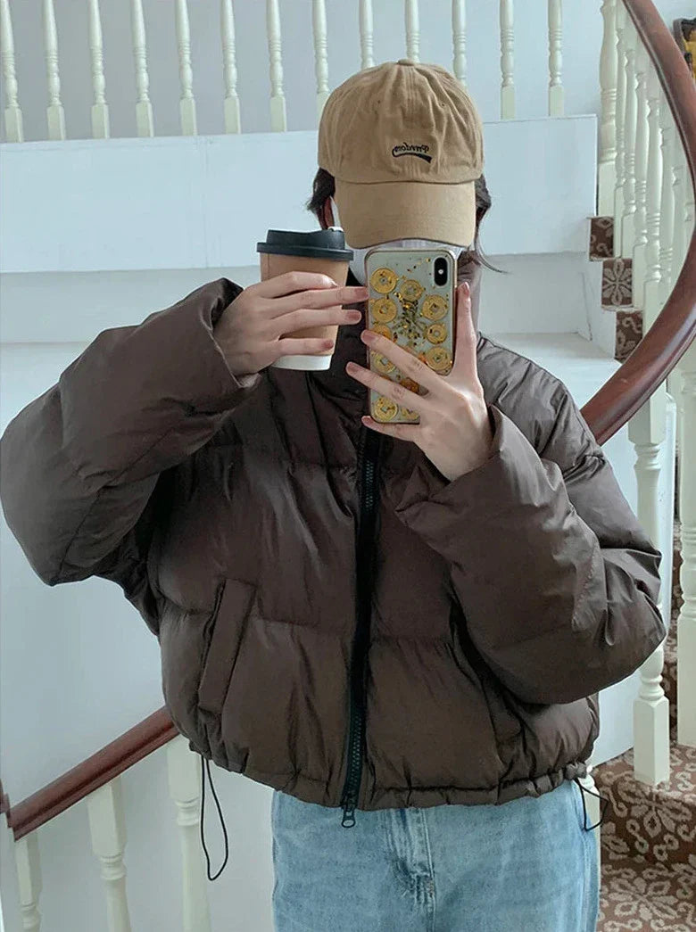 Korean Casual Warm Puffer Jacket