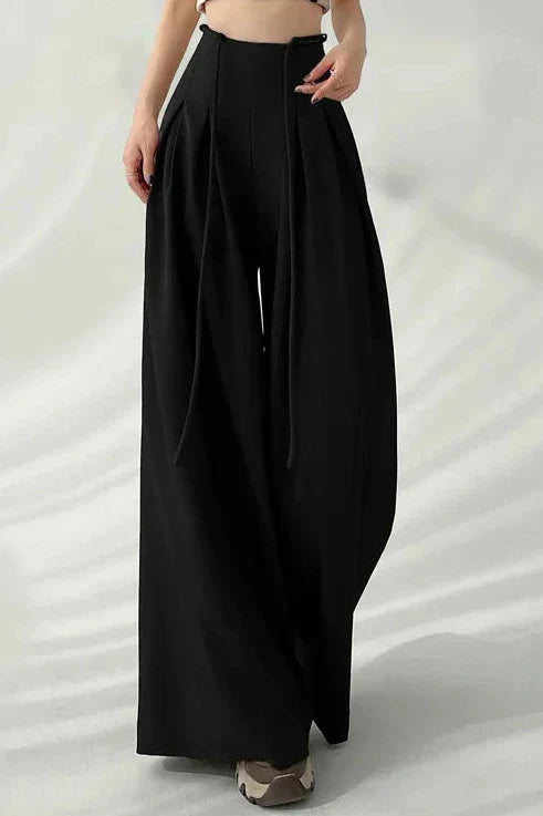 Korean High Waist Wide Pants