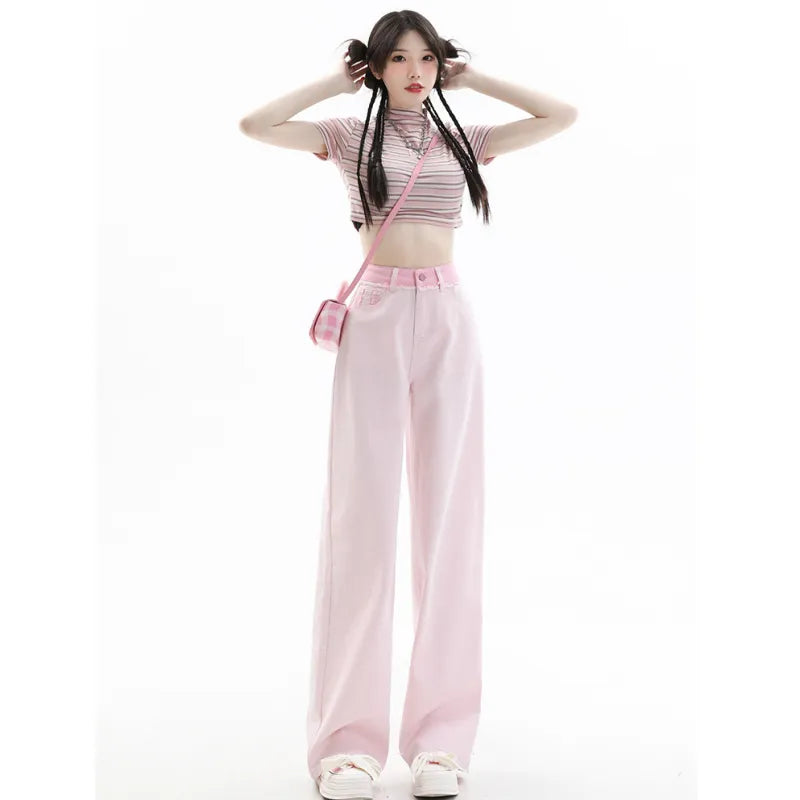 High Waist Korean Jeans