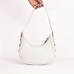 Leather Y2K Star Shoulder Bag